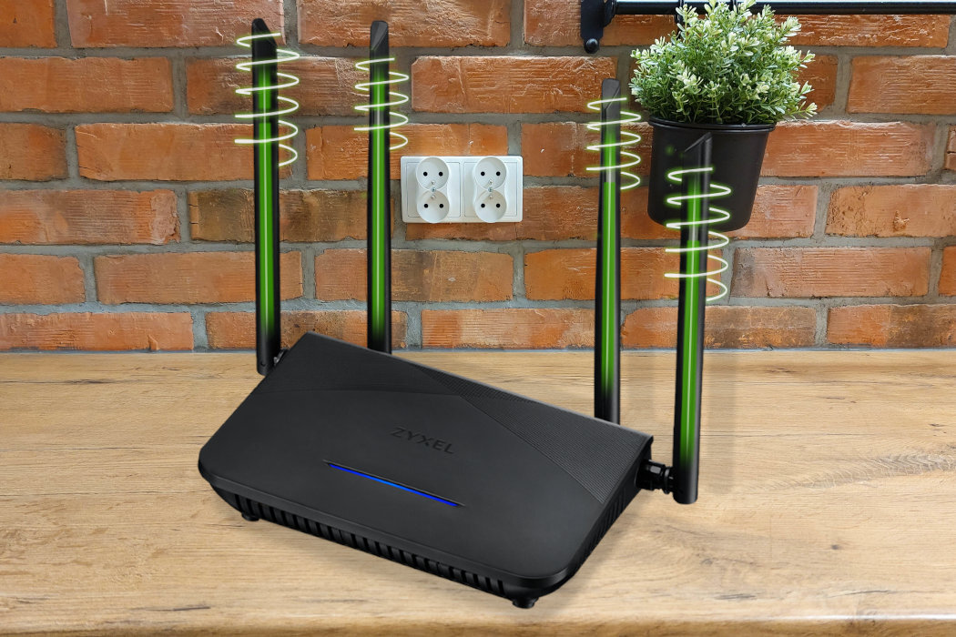 Router ZYXEL NBG7510-EU0101F 4G LTE-A anteny pasma