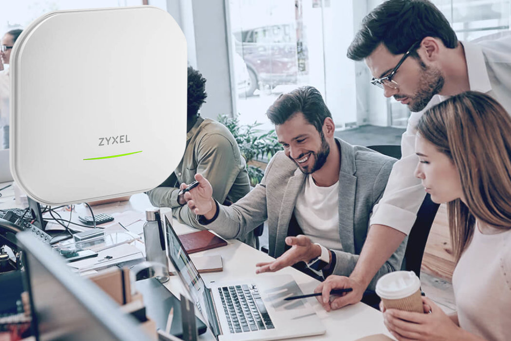 Punkt dostępu ZYXEL NWA220AX-6E-EU0101F Nebula Flex chmura zarządzanie prędkość wydajność wspomaganie konstrukcja