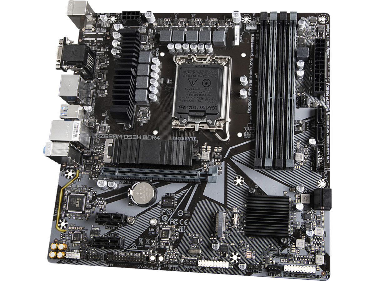 Plyta glowna GIGABYTE Z690M DS3H duza maksymalna pamiec RAM