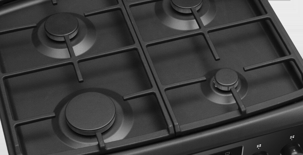 Kuchnia GRAM GK 15662-90 B stabilne ruszty żeliwne