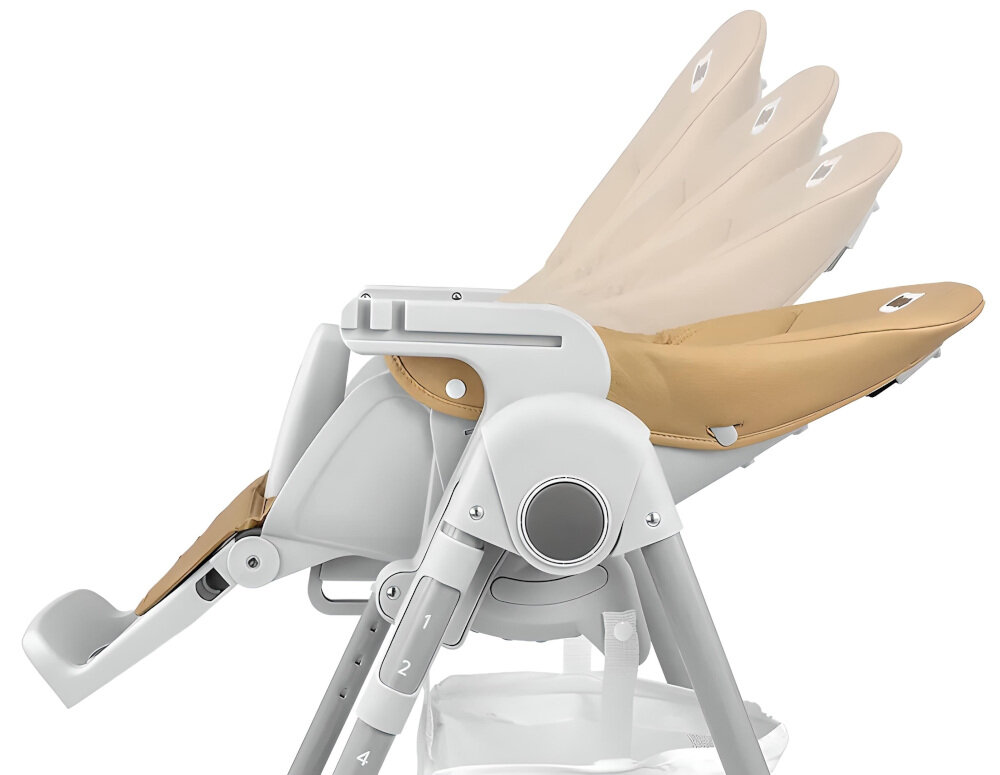 Krzesełko do karmienia MILLY MALLY Bueno kolorowe dodatki światełka przyciski