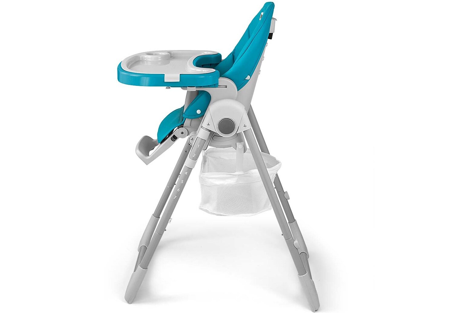 Krzesełko do karmienia MILLY MALLY Bueno kolorowe dodatki światełka przyciski