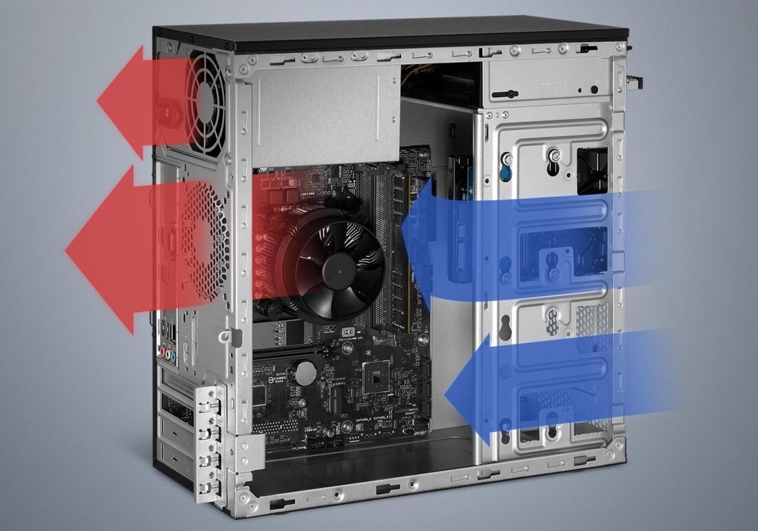 Komputer ASUS ExpertCenter D500TC - Chlodny