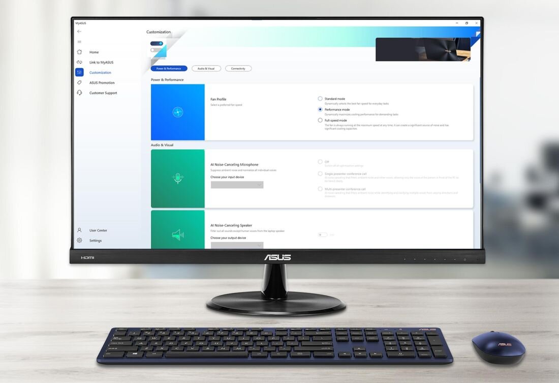 Komputer ASUS ExpertCenter D500TC - MyASUS