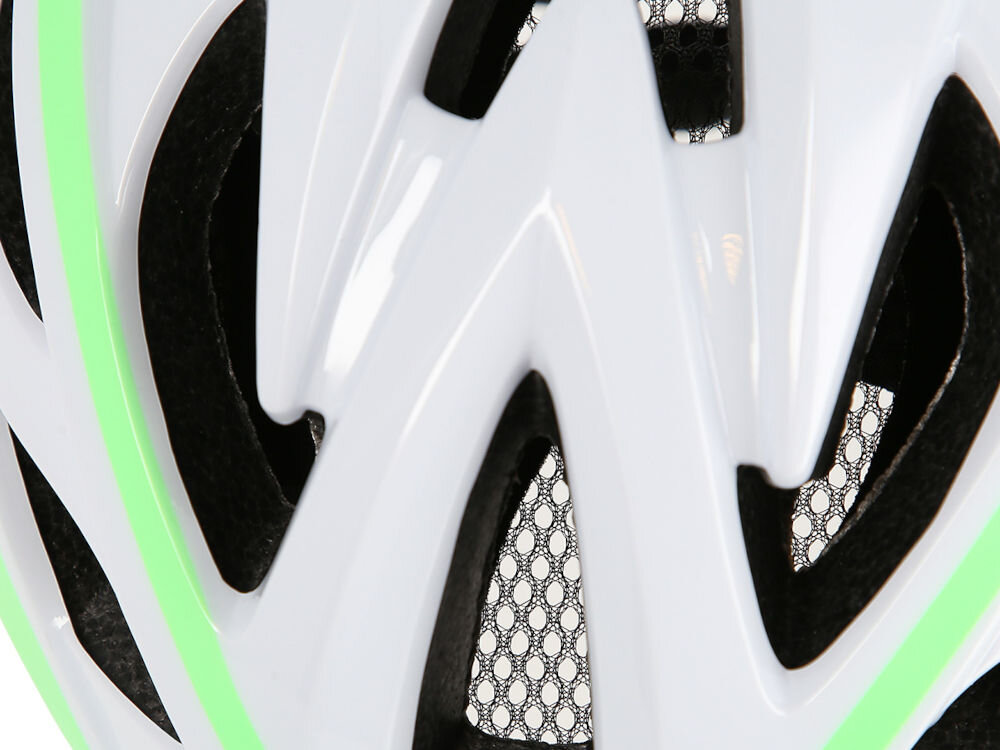 Kask rowerowy NILS EXTREME MTW210 Szaro-zielony (rozmiar S) wentylacja moskitiera daszek