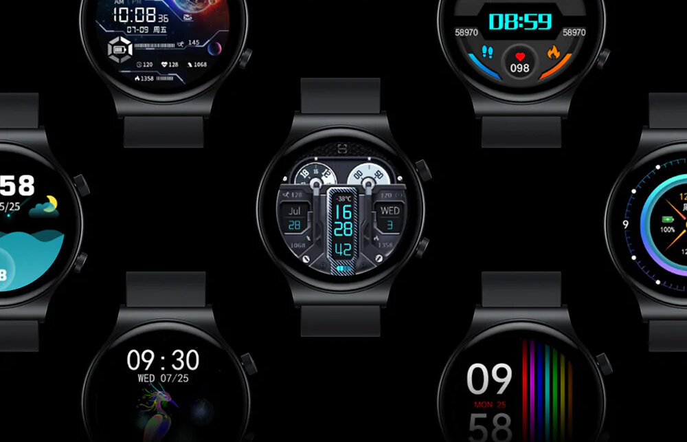 SMARTWATCH KUMI GT5 PRO wykonanie tarcza koperta