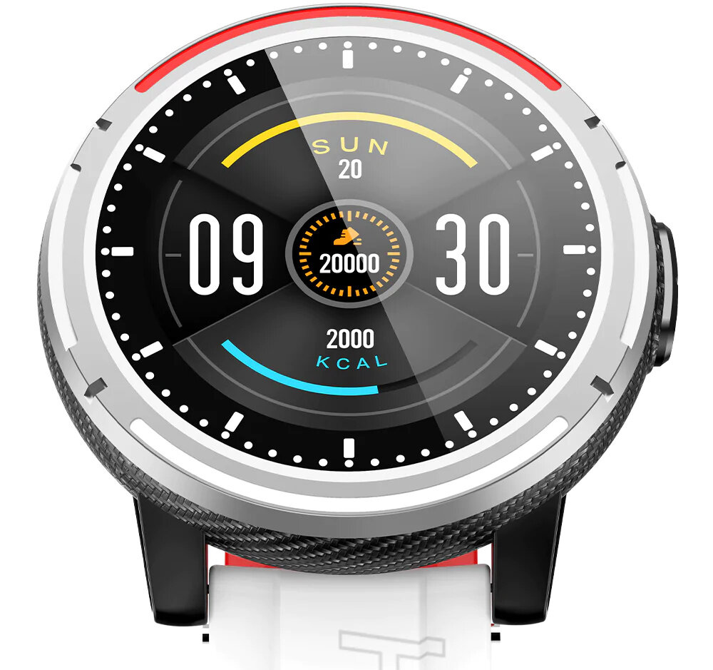 Smartwatch KUMI M1 wodoodporne wzmocnione szkło łatwa i komfortowa obsługa