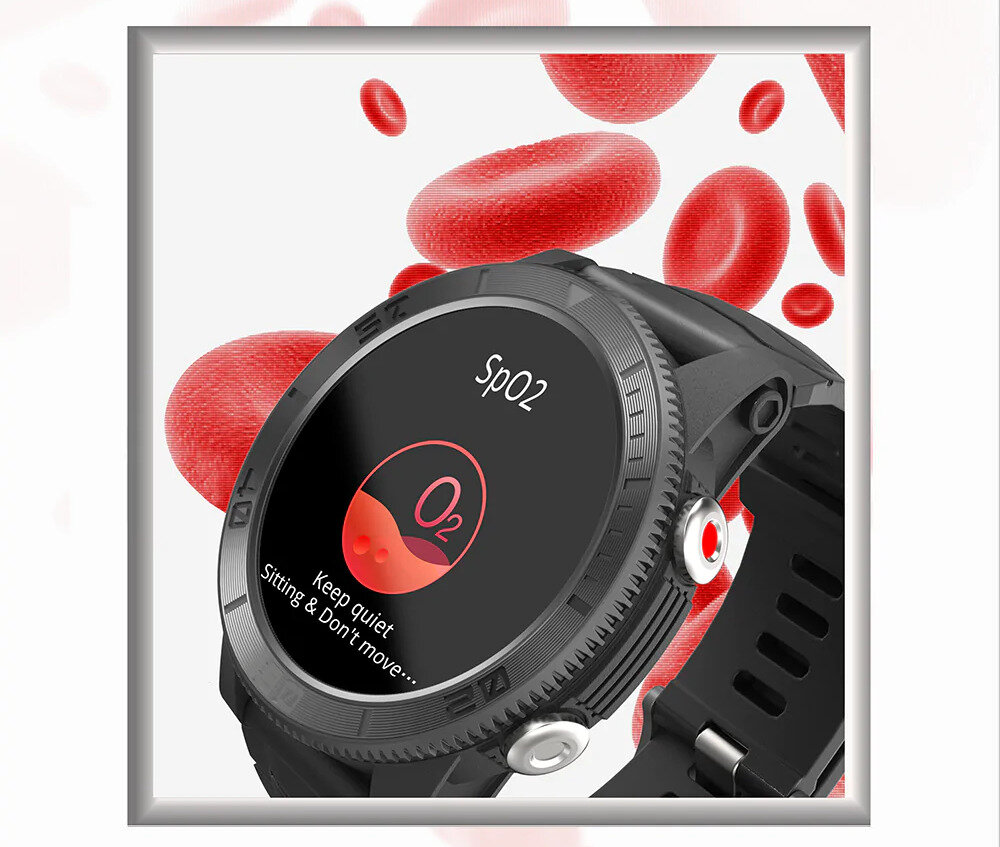 Smartwatch KUMI U5 wyświetlacz jakość smartwatch dla kobiet tryby android ios bluetooth połączenia mikrofon głośnikładowanie czas pracy wyświetlaczpasek koperta solidny tryb zdrowie monitor pulsoksymetr