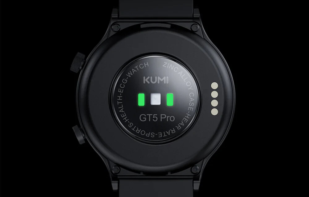 SMARTWATCH KUMI GT5 PRO rejestr aktywności ciśnienie krwi aktywność