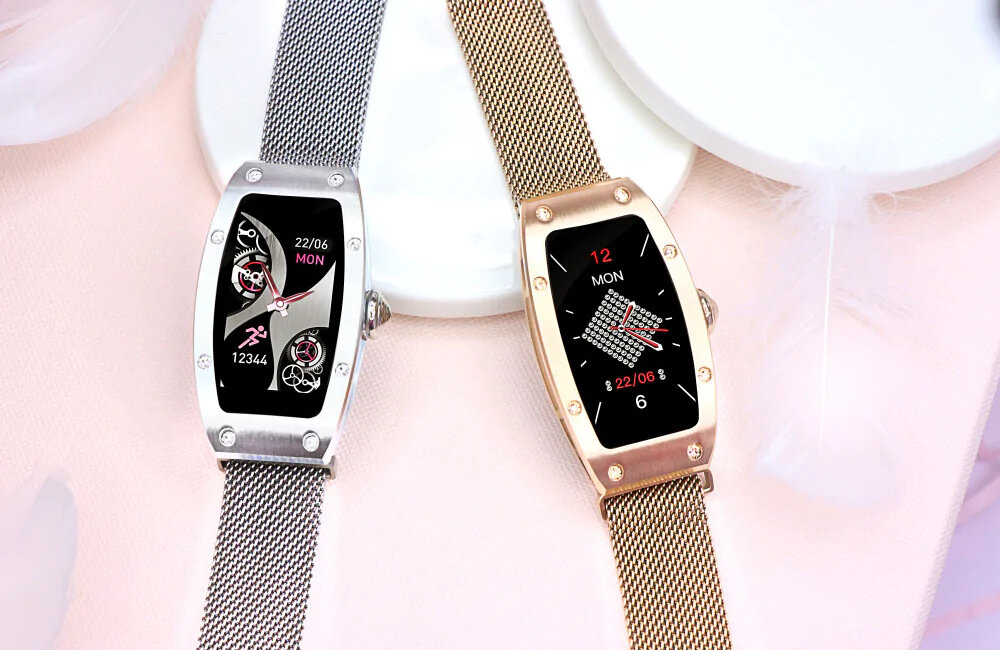 Smartwatch KUMI KU-K18 funkcje tryby sportowe czytelny ekran smartwatch zdrowie