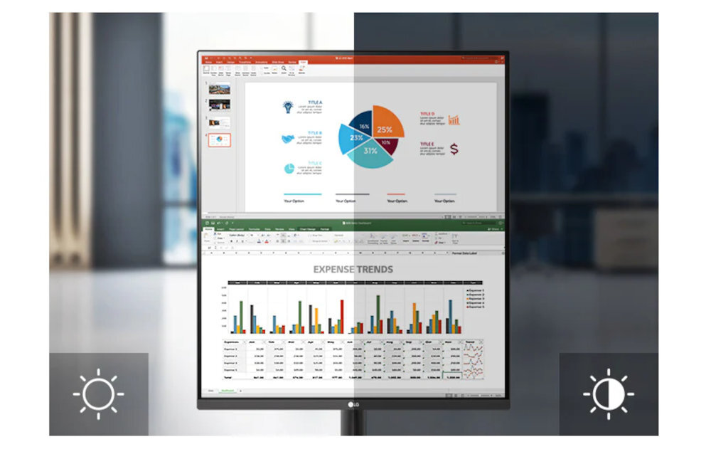 MONITOR LED LG 27,6 28MQ780-B automatyczna jasnosc