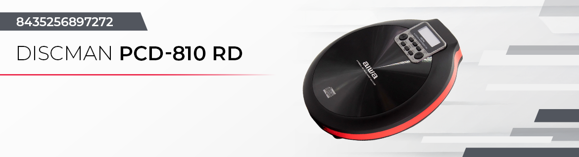 Discman AIWA PCD-810RD - Klasyka w świeżym wydaniu