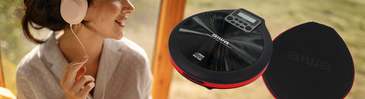 Discman AIWA PCD-810RD - Praktyczne funkcje i intuicyjna obsługa