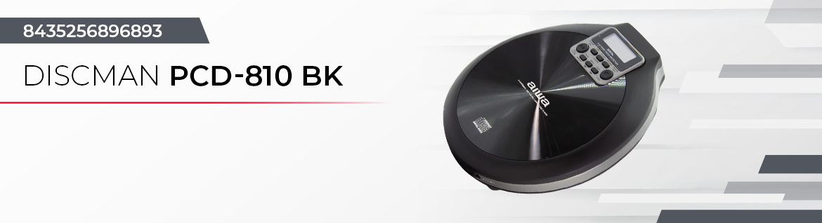 Discman AIWA PCD-810BK - Klasyka w świeżym wydaniu