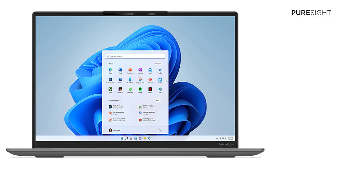 Laptop LENOVO Yoga Slim 7 Carbon - PureSight 