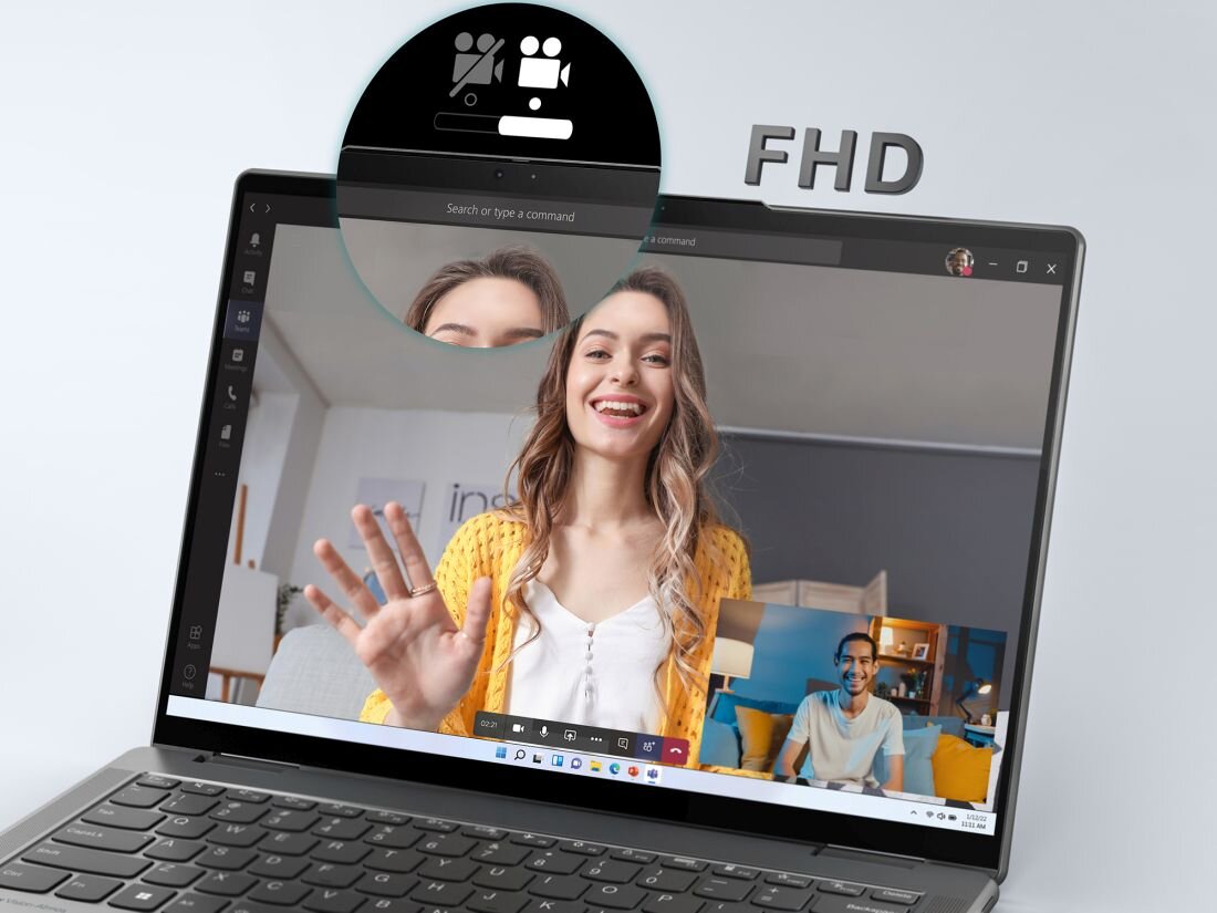 Laptop LENOVO Yoga 9 - Kamera IR