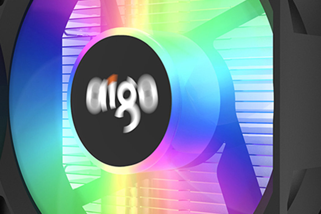 CHŁODZENIE CPU AIGO Ice 200 RGB wydajność chłodzenie