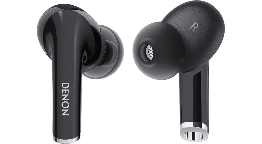 Słuchawki dokanałowe DENON AH-C830NCW mikrofon
