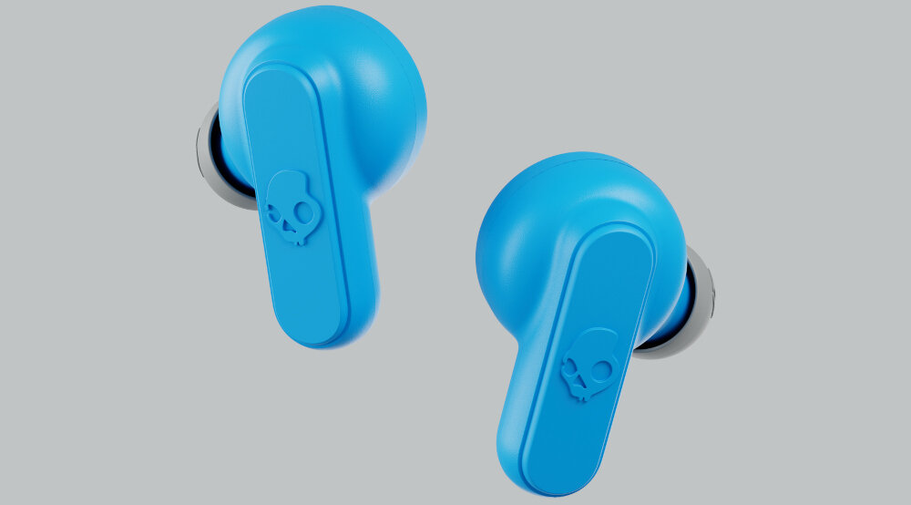 Słuchawki dokanałowe SKULLCANDY Dime 2 użytkowanie słuchanie parowanie technologia tile godziny pracy obudowa ślad obawy ochrona sterowanie skullcandy