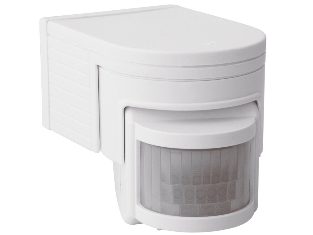 Czujnik ruchu KANLUX SLICK JQ-L-W wymiary 125 x 85 x 85 mm waga 330 g napiecie 220-240 AC 50 Hz