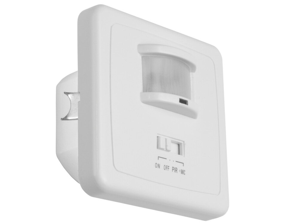 Czujnik ruchu KANLUX Marid JQ-L wymiary 80 x 80 x 55 mm waga 122 g napiecie 220-240 AC 50 Hz