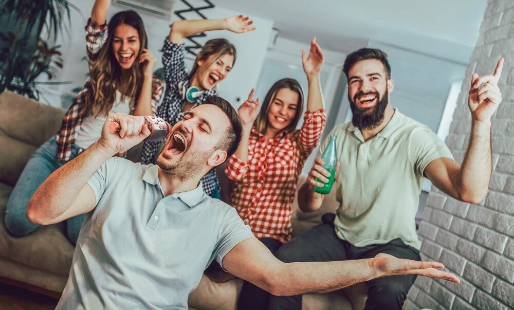 Mikrofon FOREVER BMS-300  brzmienie zabawa modulacja głos bezprzewodowy bluetooth