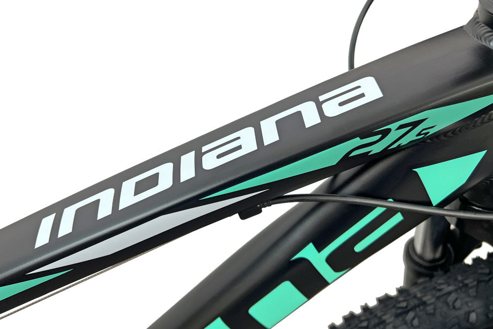 INDIANA X-Pulser 3.7 D19 27.5 cala damski Czarno-zielony + Lampka ...