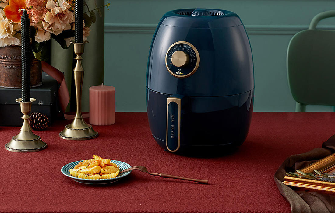 Frytkownica beztluszczowa BEAR A19A Air Fryer Zielony