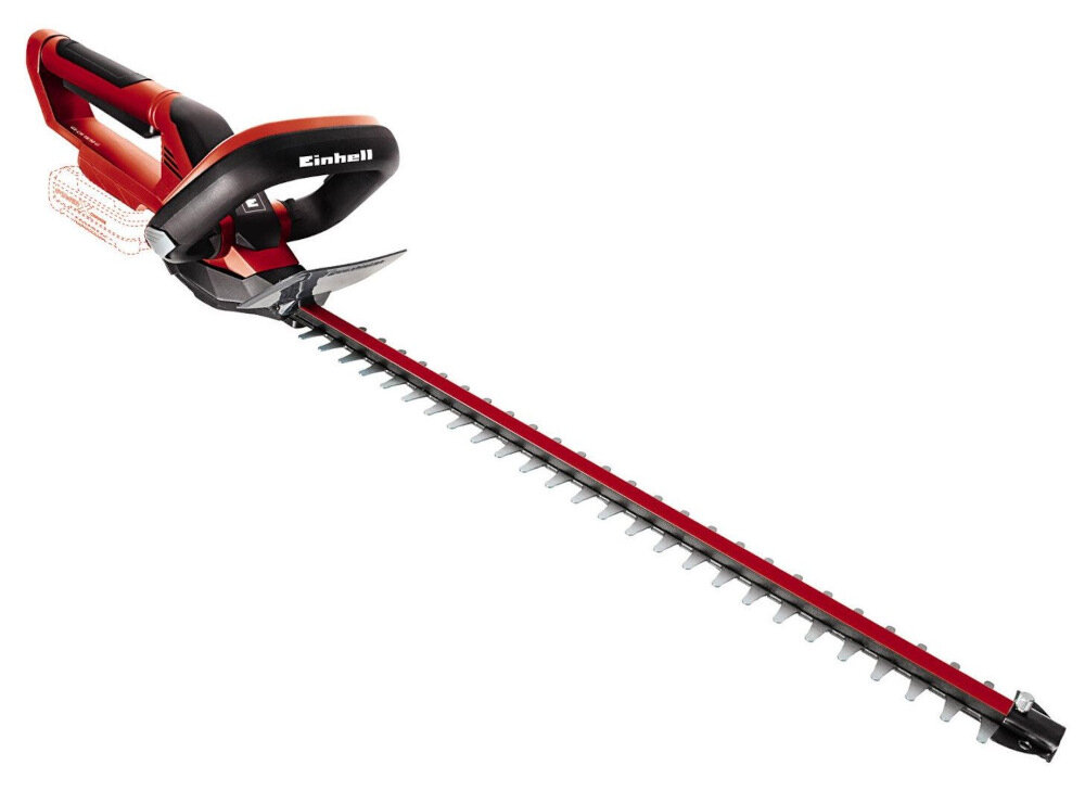 Nożyce do żywopłotu EINHELL GE-CH 18-50 Li akumulatorowe łatwe w użytkowaniu niewielka waga do przycinania krzewów