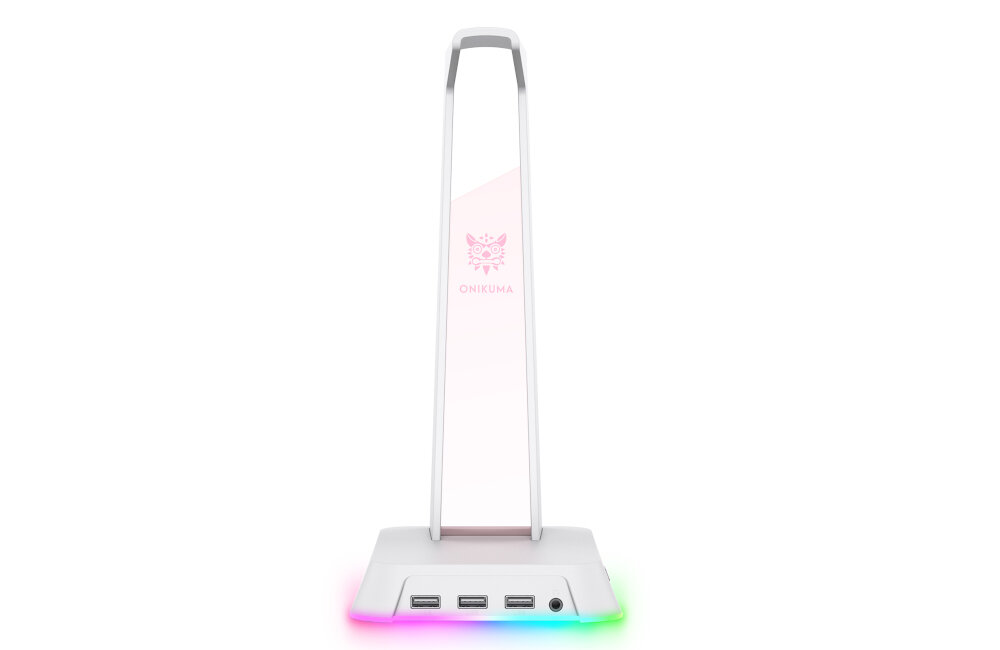 Stojak na słuchawki ONIKUMA ST2 bezpieczeństwo podświetlenie RGB zabezpieczenie antypoślizgowe uniwersalność miękka powierzchnia design