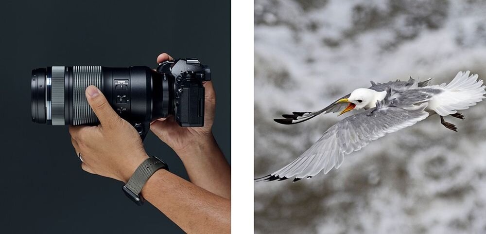 Obiektyw OLYMPUS M.Zuiko Digital ED 100‑400mm F5.0‑6.3 IS EZ-M1040  ogniskowa przysłona ostrość pierścienie optyka soczewki powłoki montaż bagnet światło jasność zoom filtry waga