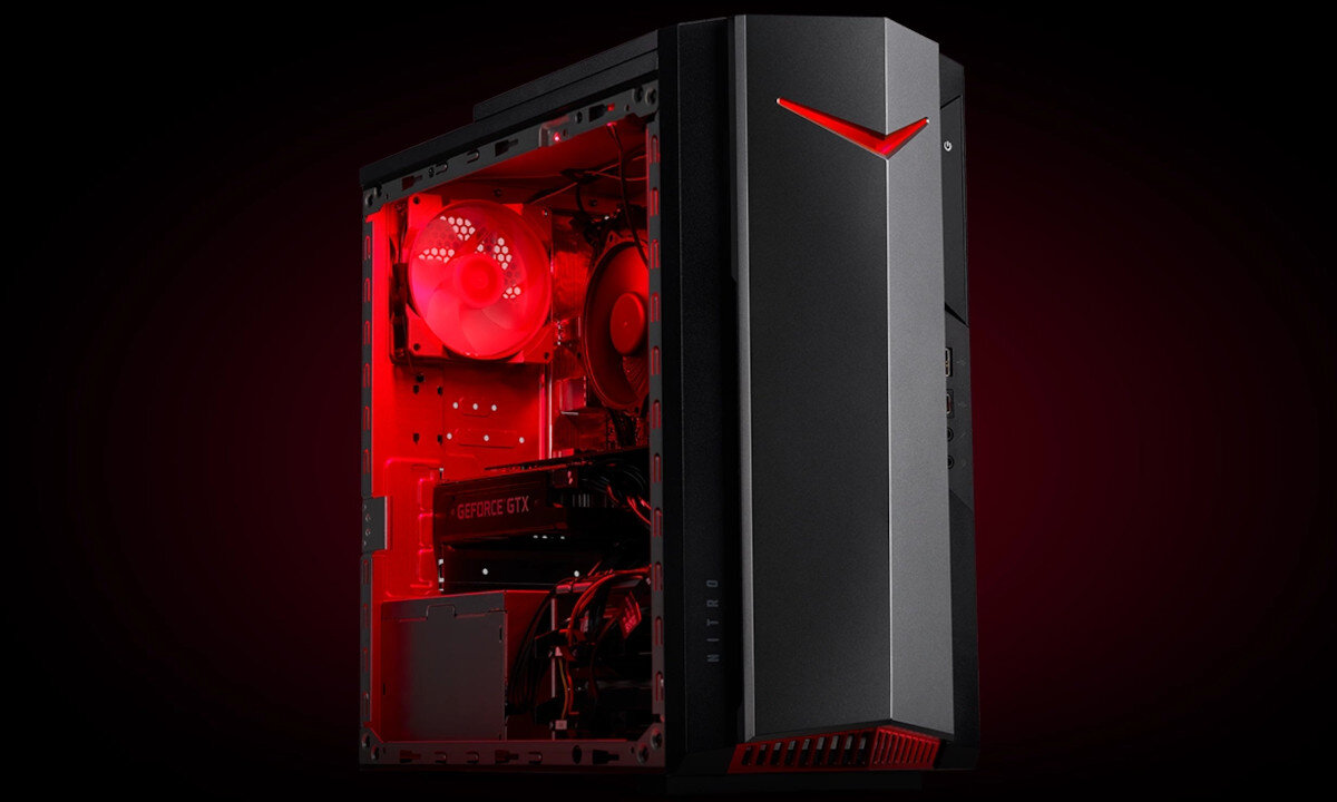 Komputer ACER Nitro 50 efektowny wyglad