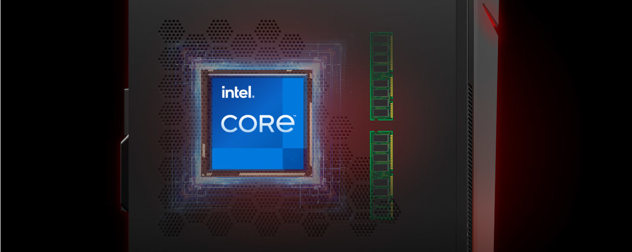 Komputer ACER Nitro 50 N50 Graj tak, jak chcesz, dzięki podzespołom Intel Wejdź do nowej rzeczywistości gier procesor pmięć RAM