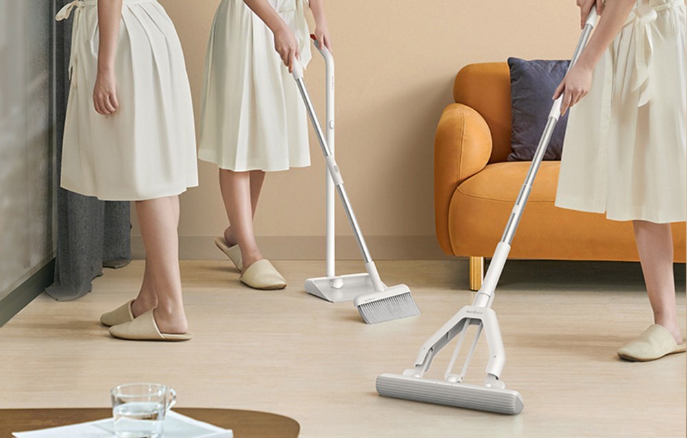 Zestaw do sprzątania DEERMA QJ100 3w1 proste uzytkowanie swoboda