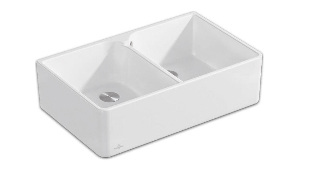 VILLEROY&BOCH Farmhouse 80X 638001 zlewozmywak jednokomorowy sprzęt kuchnia montaż blat ceramika elegancja wysoka jakość