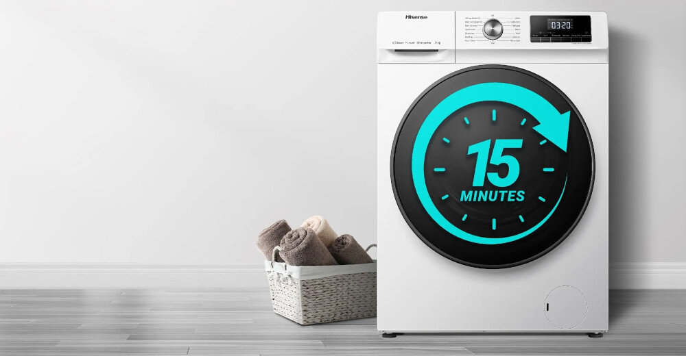 PRALKA HISENSE WFQP9014EVM szybkie pranie