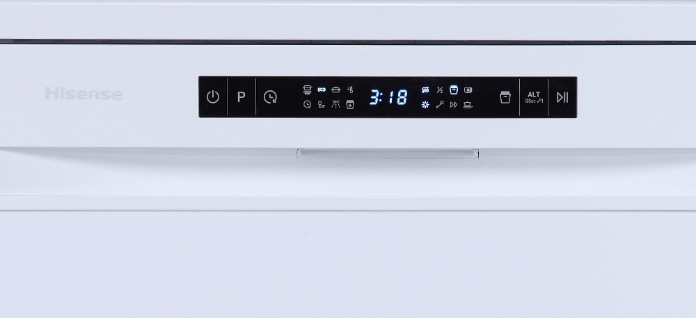 ZMYWARKA HISENSE HS643D10W dotykowy panel sterowanie funkcje progrmay ustawienia