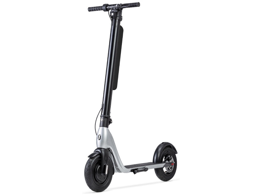 Hulajnoga elektryczna JIVR Scooter X Czarno-srebrny sygnal dzwiekowy funkcja wyzwalania tempomat ustawic utrzyma stala predkosc pojazdu zwiekszenie bezpieczenstwa oszczednosc energii