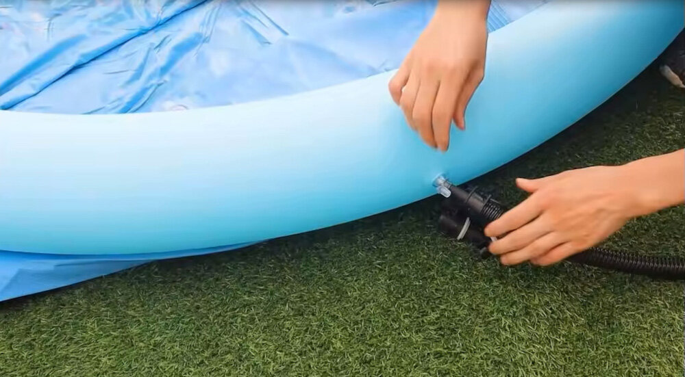 Basen AVENLI J-L17794EU 360 x 76 cm z wysokiej jakosci materialow trwalosc wytrzymalosc z 3-warstwowego materialu PVC odpornosc na warunki atmosferyczne