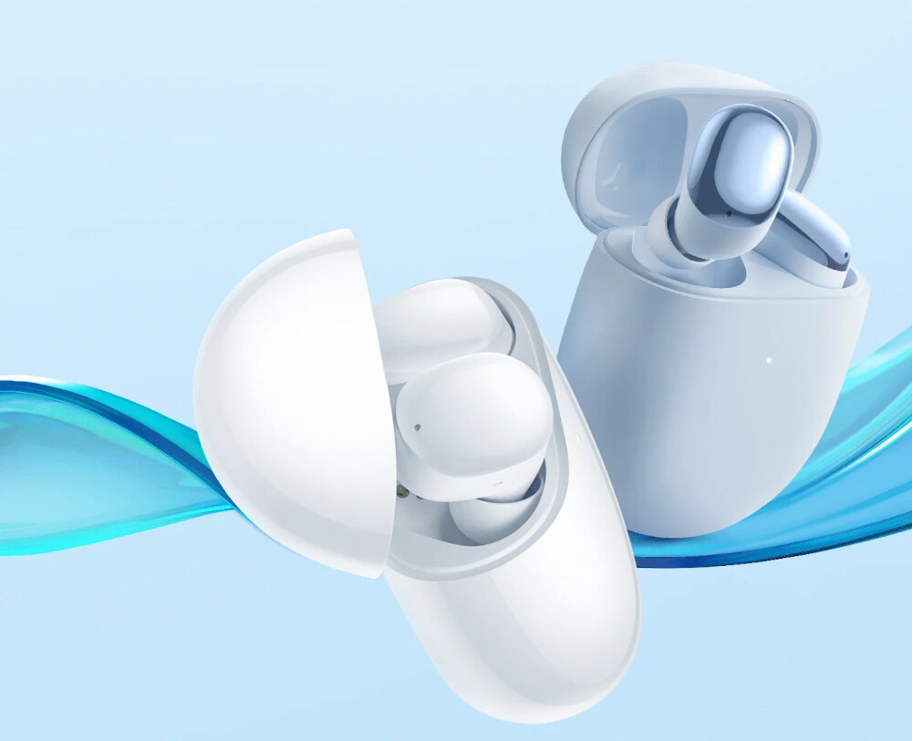 Słuchawki dokanałowe XIAOMI Redmi Buds 4 design komfort lekkość dźwięk jakość wrażenia słuchowe ergonomia lekkość sport aktywność podróże czas pracy działanie akumulator