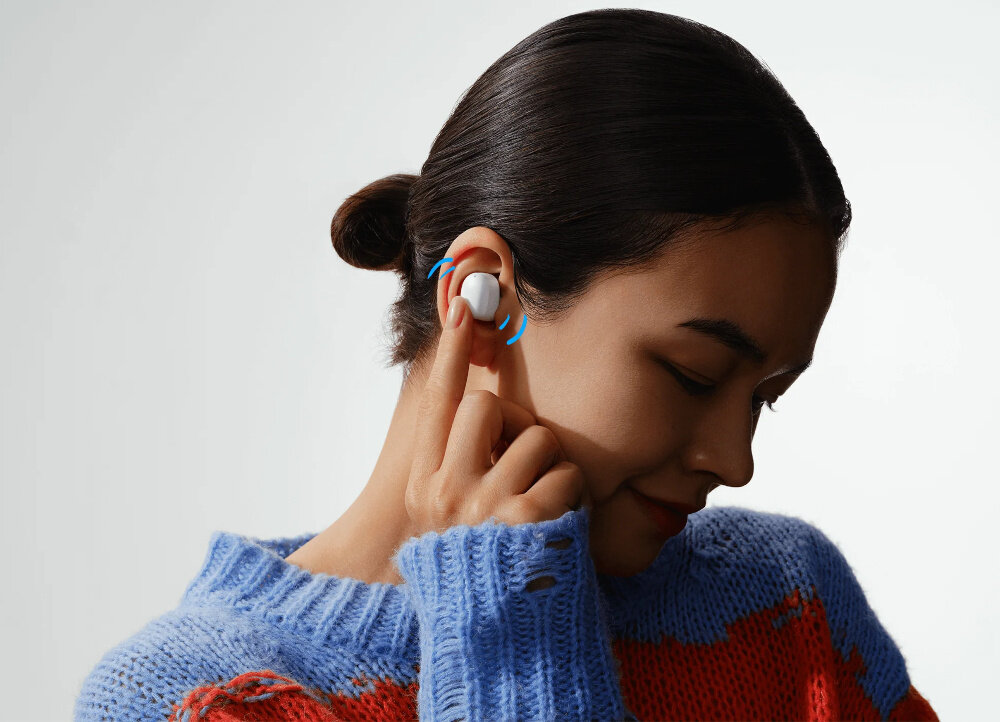 Słuchawki dokanałowe XIAOMI Redmi Buds 4 design komfort lekkość dźwięk jakość wrażenia słuchowe ergonomia lekkość sport aktywność podróże czas pracy działanie akumulator