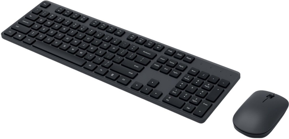 Zestaw XIAOMI Wireless Combo Transmisja bezprzewodowa 2,4 GHz klawiatura 104-klawiszowa 12 klawiszy Fn Ergonomiczne klawisze Lekka mysz Precyzyjny czujnik 1000DPI Plug and play