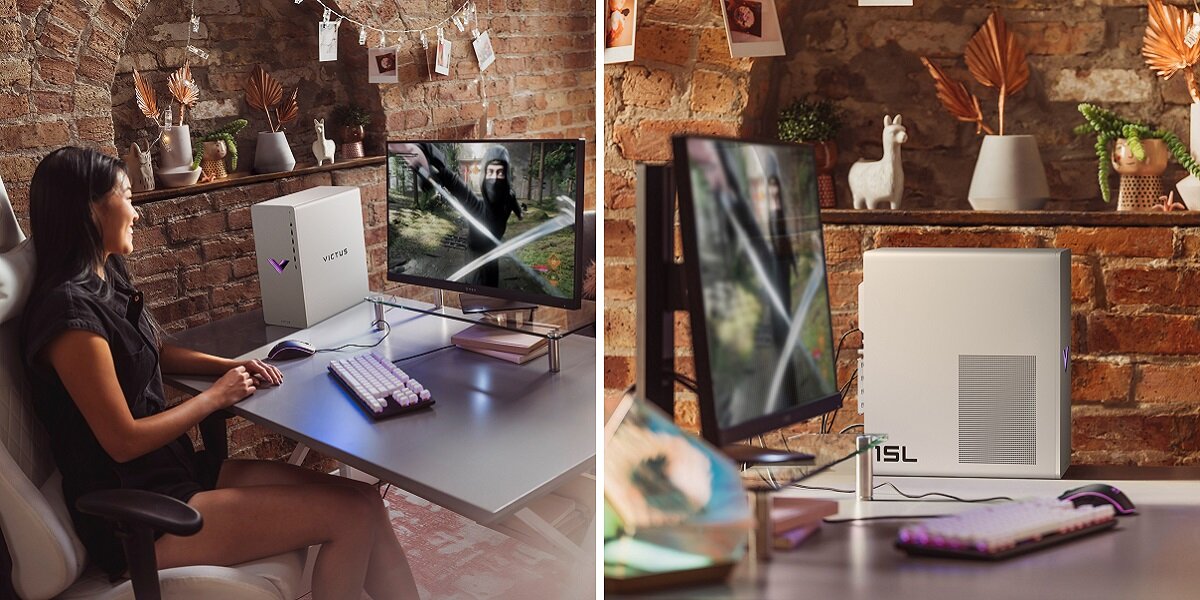 Komputer HP Victus Zaprojektowany z myślą o środowisku