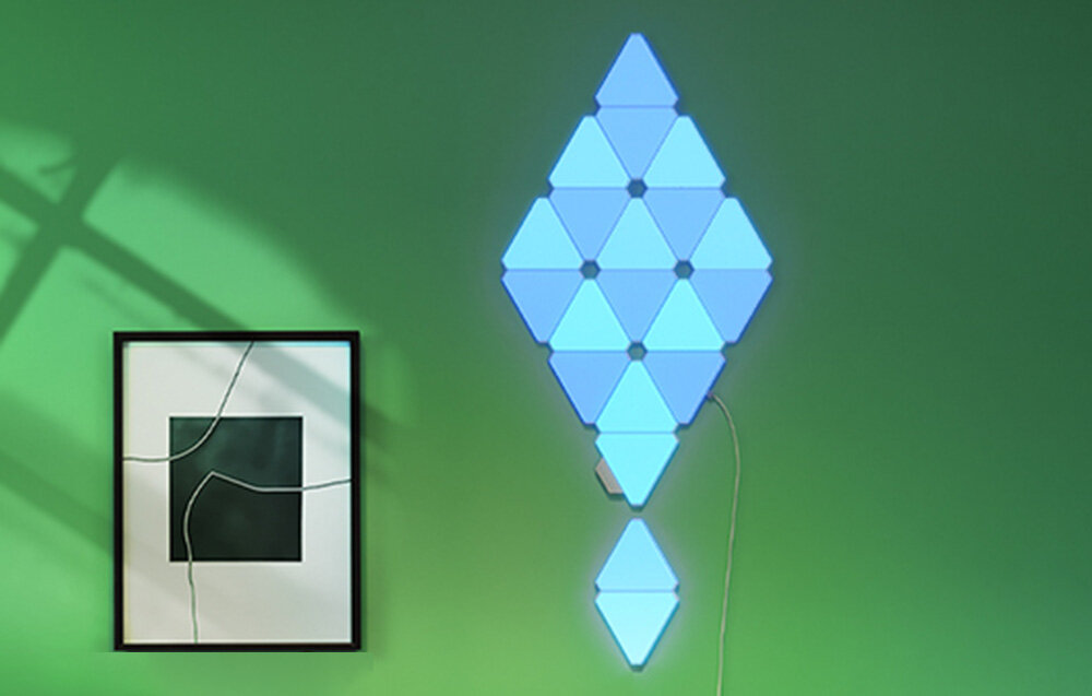Panele świetlne YEELIGHT Smart Light Panels 20 trybow kabel mikrofon synchronizacja z muzyka