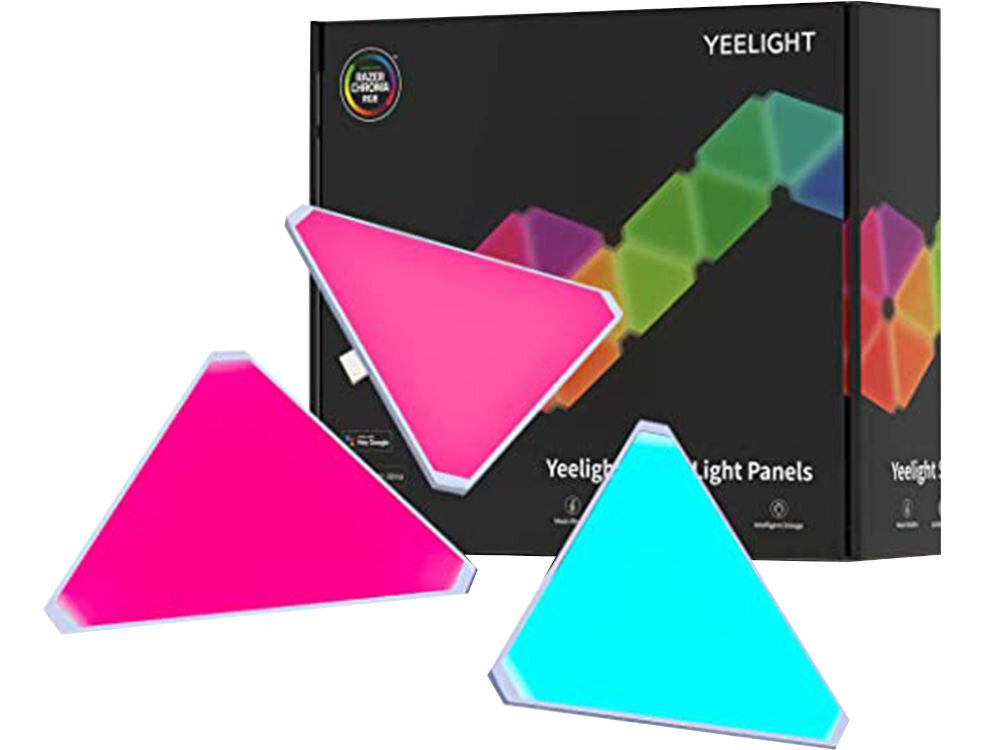 Panele świetlne YEELIGHT Smart Light Panels elementy zestaw