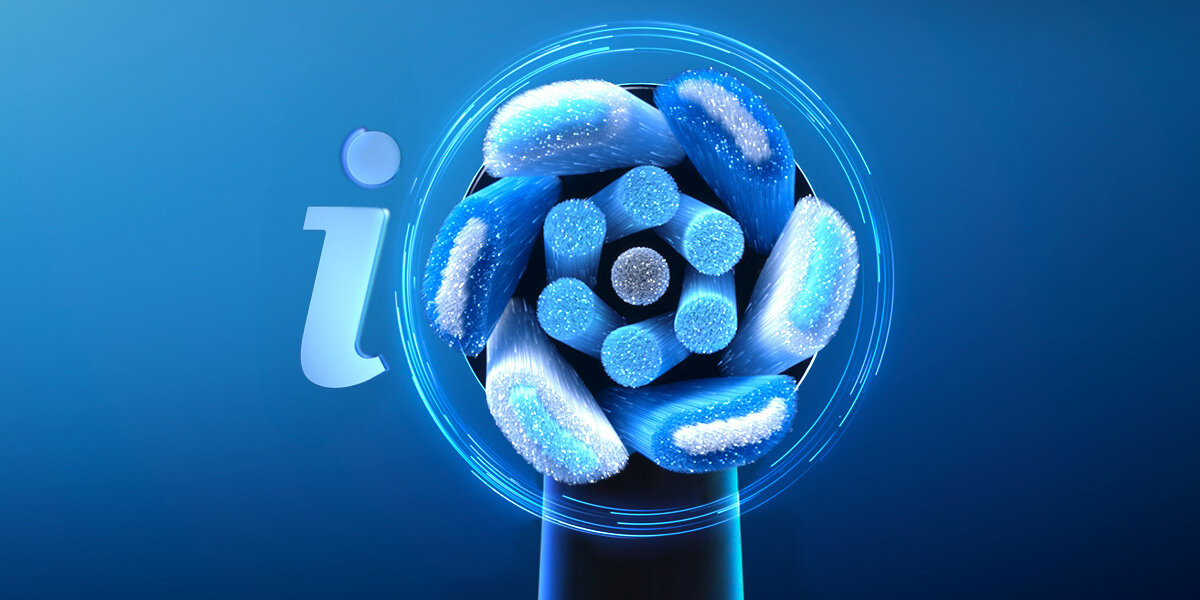 Szczoteczka magnetyczna ORAL-B iO 5 Biały zdjęcie lifestyle technologia Oral-B 