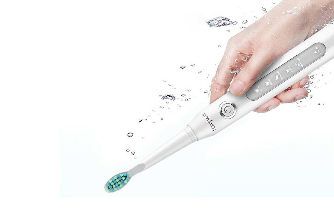 Szczoteczka soniczna FAIRYWILL FW-507+ Irigator FW-5020E Biala