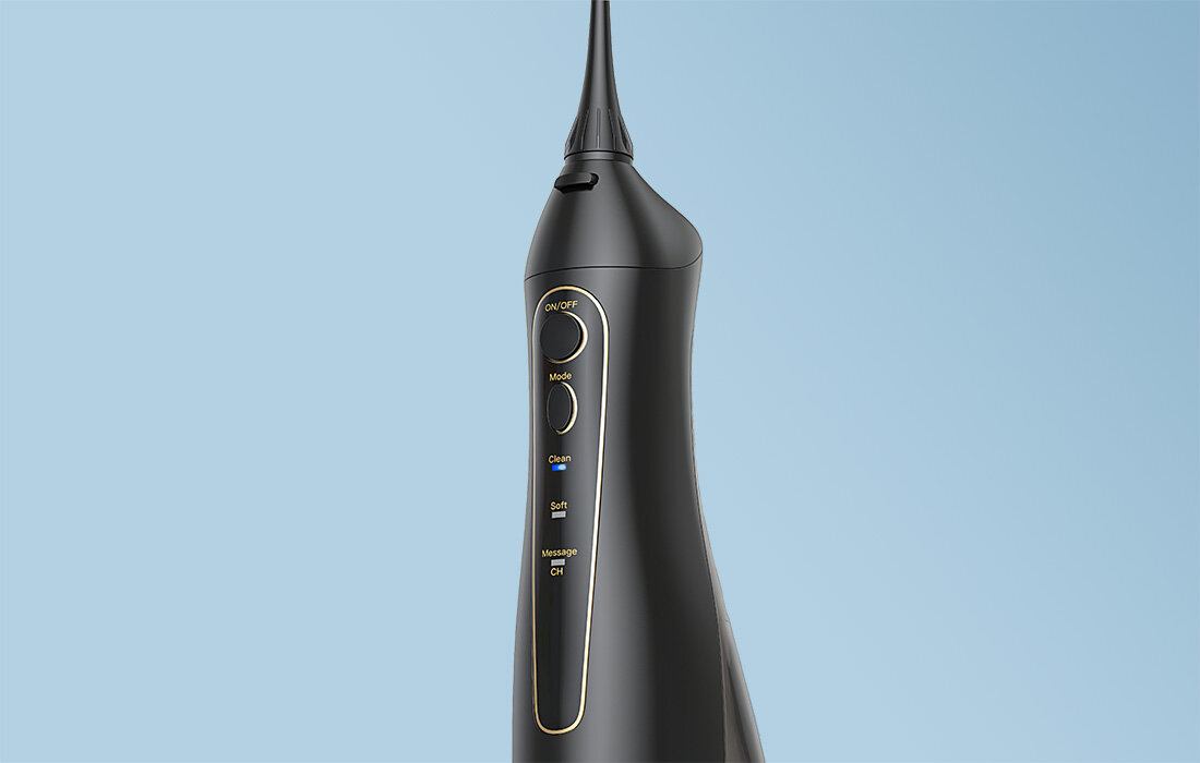 Irygator FAIRYWILL FW-5020E+ Szczoteczka soniczna FW-E11 Czarny czyszczenie