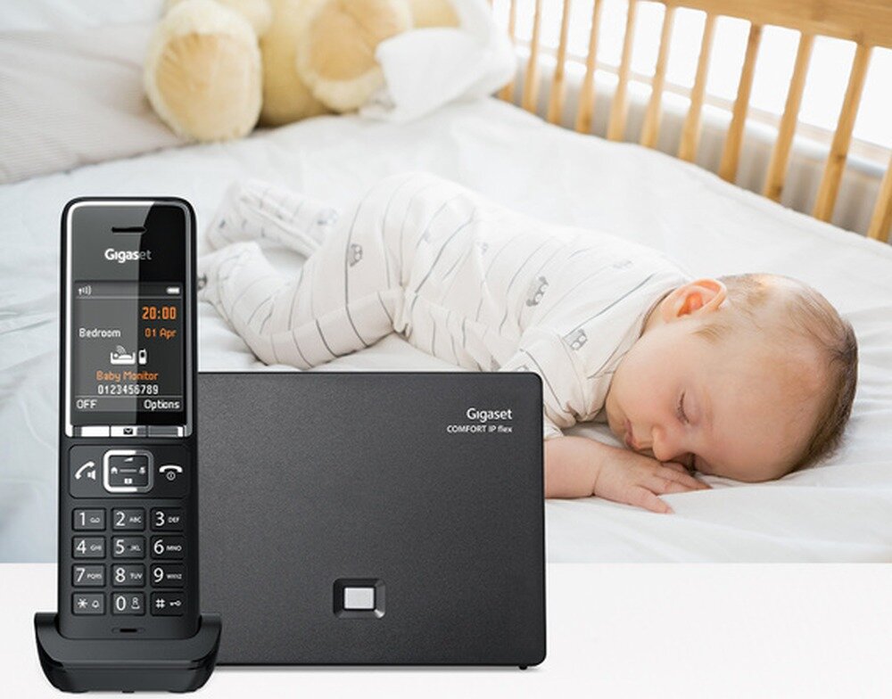 Telefon GIGASET Comfort 550 IP flex wyświetlacz