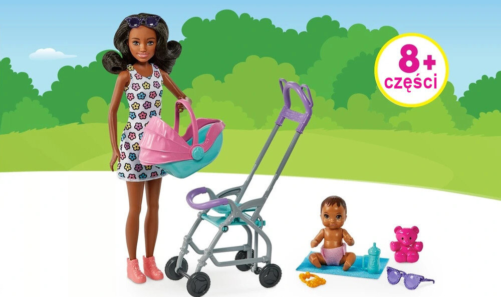 Lalka Barbie Skipper Klub Opiekunek HHB68 lalka opiekunka